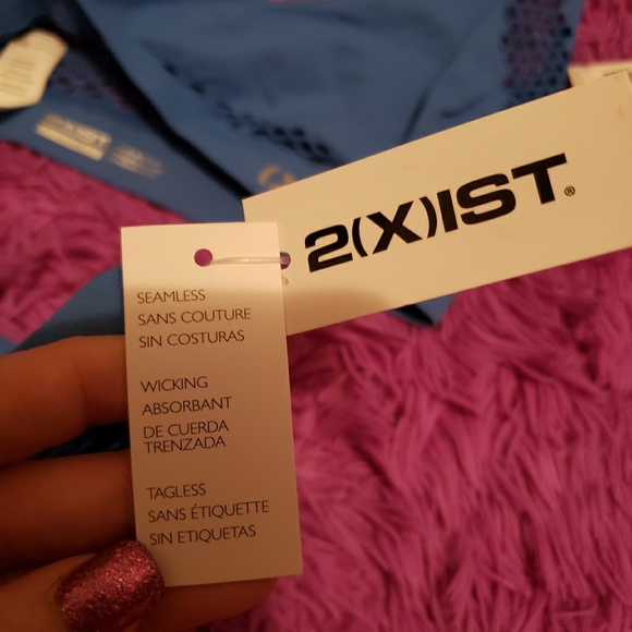 2(X)IST Blue Bra & Panty Set - Picture 2 of 4
